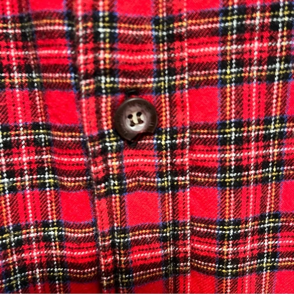 Work n’ Sport Red Plaid Quilted Shacket Size Medium - Picture 11 of 12